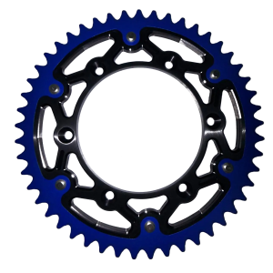 S-TEEL Rear Sprocket 'Alu Ferro' Blue